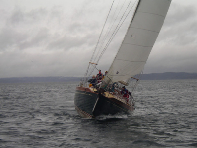 Airloom, Seattle racing yacht on which I crewed for many years